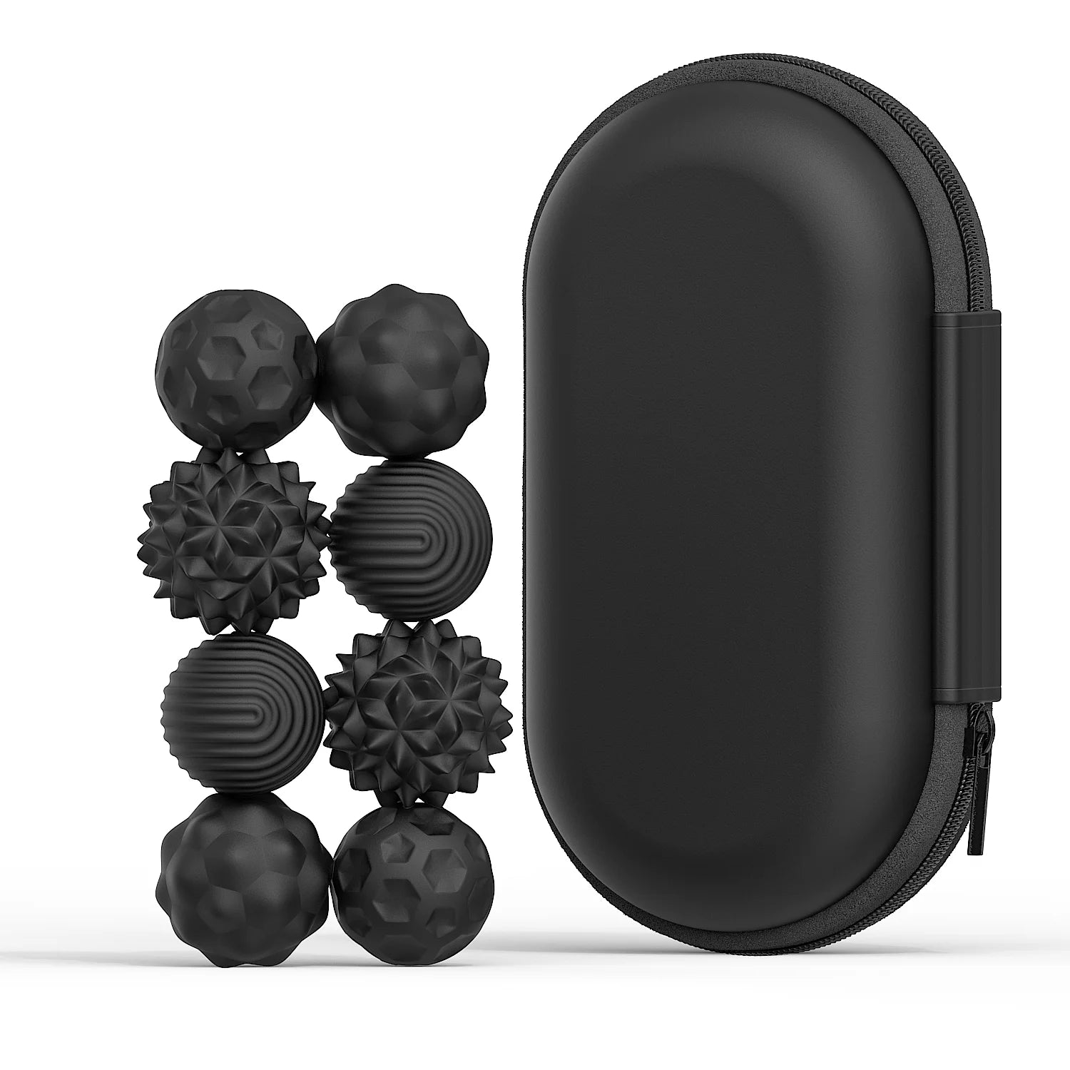 Magnetic Silicone Sensory Balls Worry Balls Autism Calming Fidgeting Toy Fidget Toy Kid Adults Anxiety Relief Stress Sensory Toy