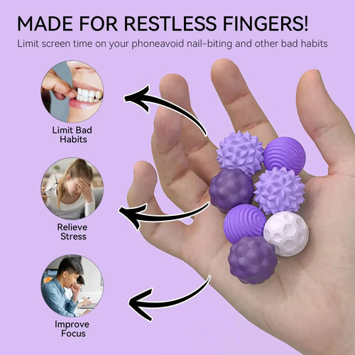 4/8pcs Magnetic Toy EDC Anti Stress Relief Toys Fidgeting Antistress Anxiety Sensory Toy Magnet balls for Adult Kids Autism ADHD